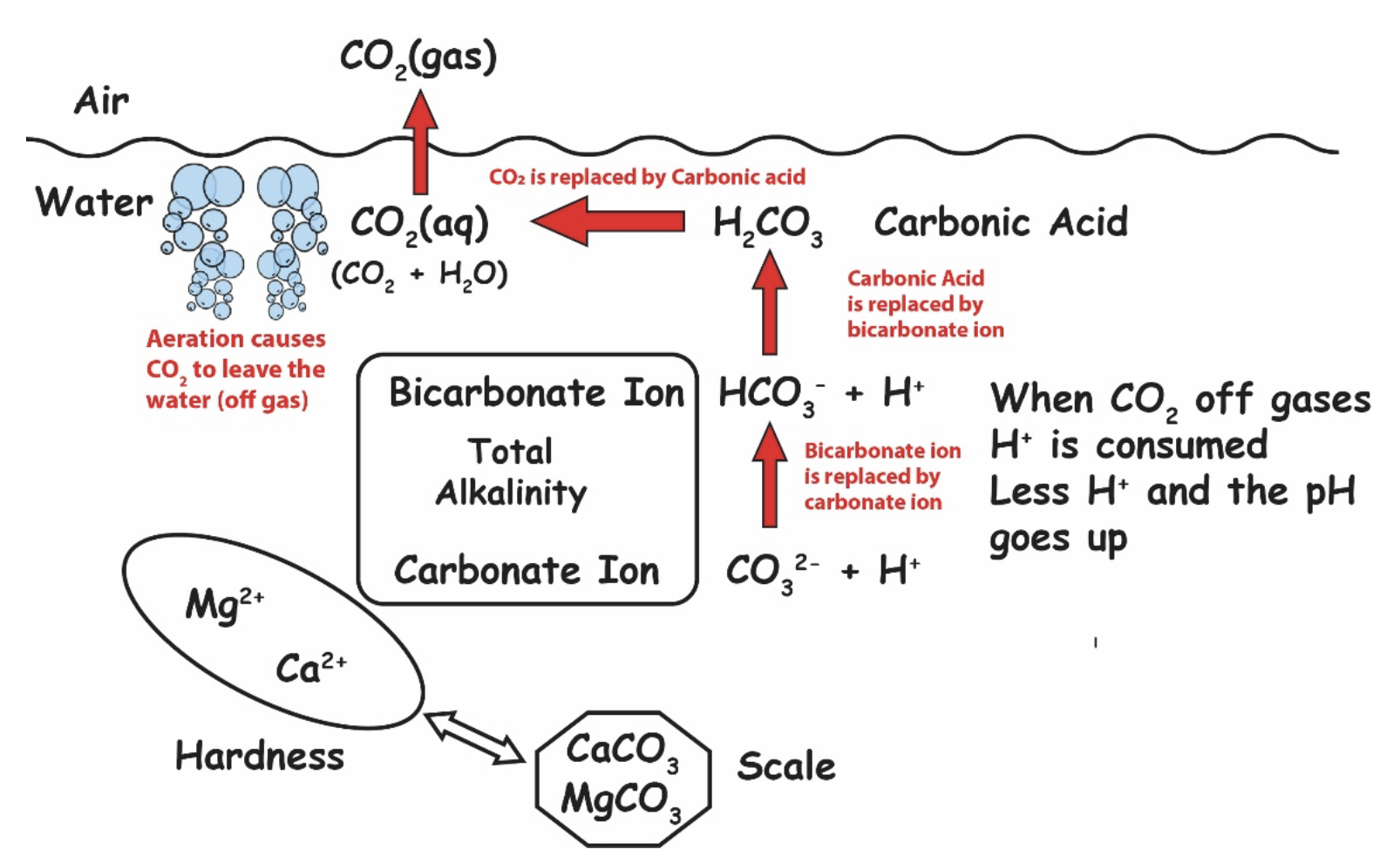 Containing pH vs. Controlling pH in a Pool